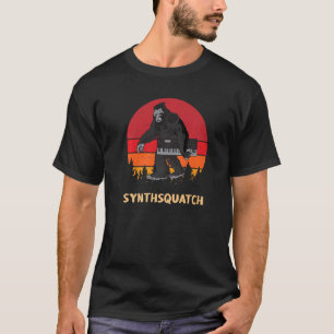Sasquatch Synthesizer Dj Mixer Synth Synth T-shirt