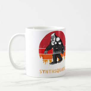 Sasquatch Synthesizer Dj Mixer Synth Synthsquatch Koffiemok