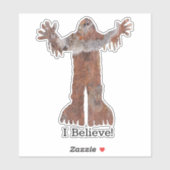 Sasquatch - Talking Canyons, New Mexico Sticker (Vel)