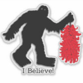 Sasquatch - Talking Canyons, New Mexico Sticker (Voorkant)