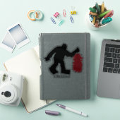 Sasquatch - Talking Canyons, New Mexico Sticker (iPad Cover)