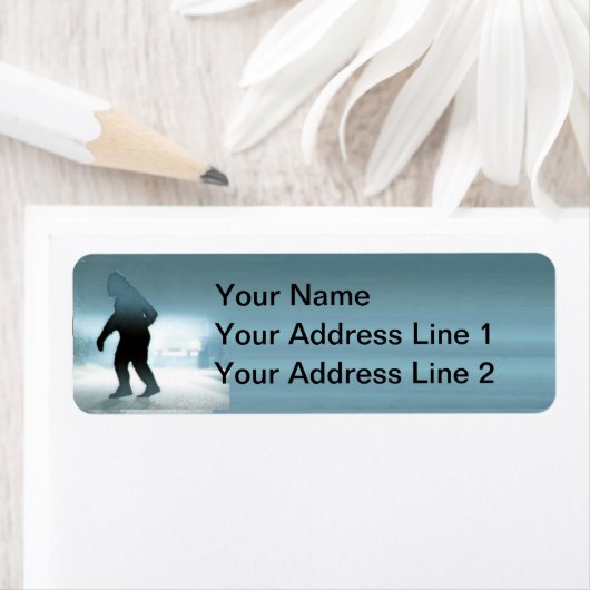 Sasquatch-teller Etiket (Insitu)