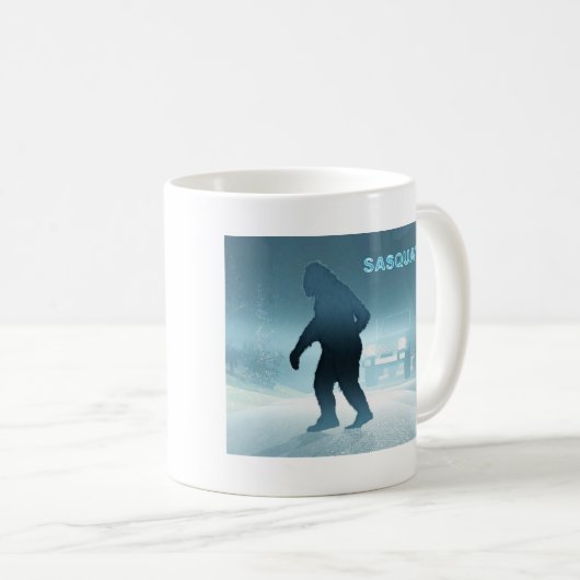 Sasquatch-teller Koffiemok (Voorkant rechts)