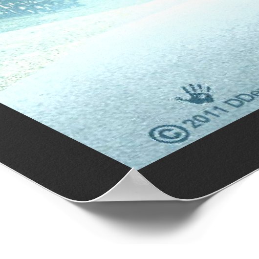 Sasquatch-teller Poster (Hoek)