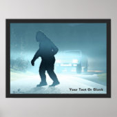 Sasquatch-teller Poster (Voorkant)