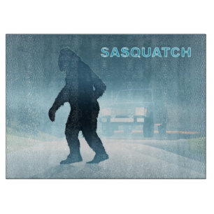 Sasquatch-teller Snijplank