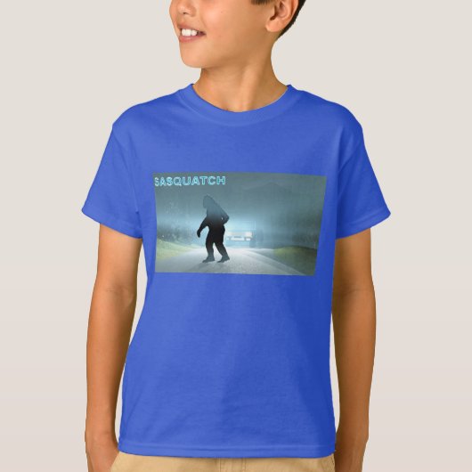 Sasquatch-teller T-shirt (Voorkant)