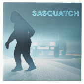Sasquatch-teller Tegeltje (Voorkant)