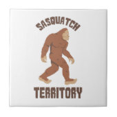 Sasquatch Territory Tegeltje (Voorkant)