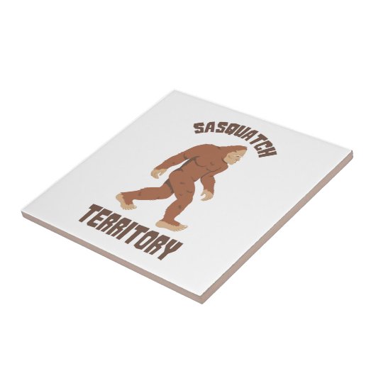 Sasquatch Territory Tegeltje (Zijkant)