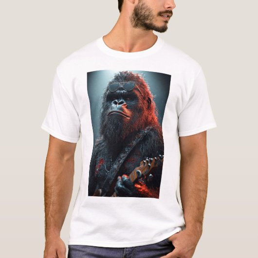 Sasquatch the Rock Star T-shirt (Voorkant)