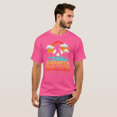 Sasquatch Tracker  Bigfoot Hunter 80S Style T-shirt (Voorkant volledig)