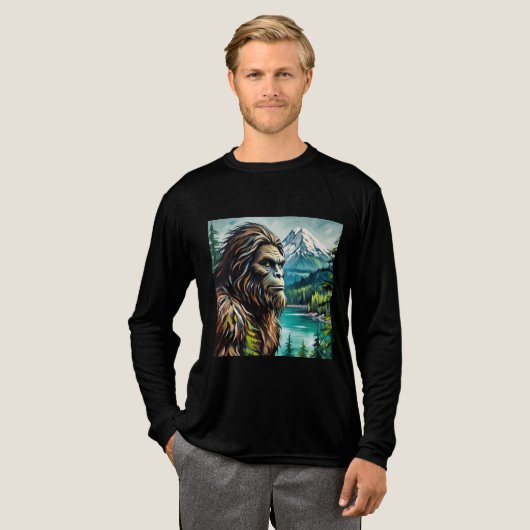 Sasquatch Tri-Blend Shirt (Voorkant)