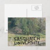 Sasquatch University - Meerdere producten Briefkaart (Voorkant / Achterkant)