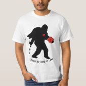 Sasquatch Valentijnsdag T-shirt (Voorkant)