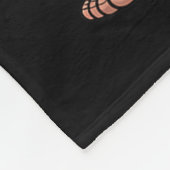 Sasquatch Valentine's Day - Bigfoot Heart Sungles  Fleece Deken (Hoek)