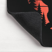 Sasquatch Valentine's Day - Bigfoot Heart Sungles  Muismat (Hoek)