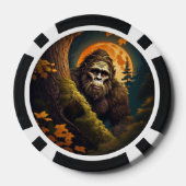 Sasquatch verbergt pokerchips (Achterkant)