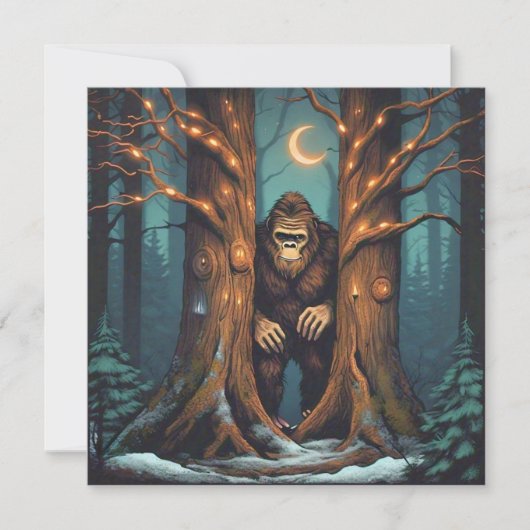 Sasquatch Verbergt Zich Kaart (Voorkant)