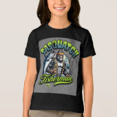 Sasquatch-visser Tri-Blend Shirt (Voorkant)