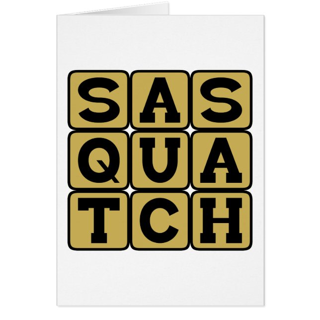 Sasquatch, voet (Voorkant)