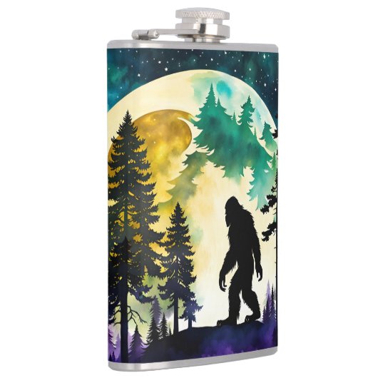 Sasquatch Volle Maan Heupfles (Rechts)