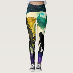 Sasquatch Volle Maan Leggings