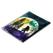 Sasquatch Volle Maan Notitieboek (Linkerzijde)