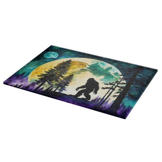 Sasquatch Volle maan op de Berg Snijplank (Hoek)