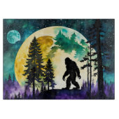 Sasquatch Volle maan op de Berg Snijplank (Voorkant)