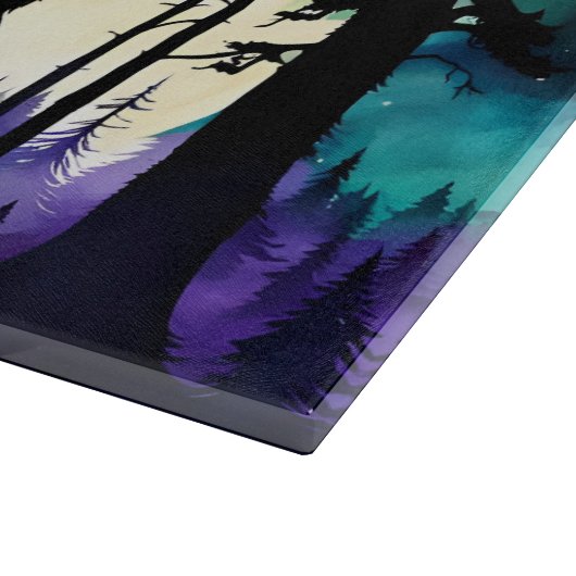 Sasquatch Volle maan op de Berg Snijplank (Hoek)