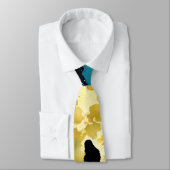 Sasquatch Volle Maan Stropdas (Gebonden)