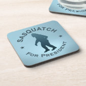 Sasquatch voor President Bier Onderzetter (Linkerzijde)