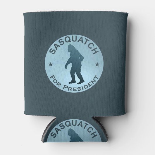 Sasquatch voor President Blikjeskoeler (Voorkant)