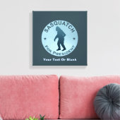 Sasquatch voor President Canvas Afdruk (Insitu (Woonkamer))