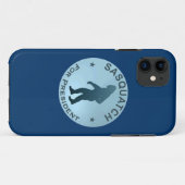 Sasquatch voor President Case-Mate iPhone Case (Achterkant (horizontaal))
