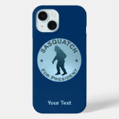 Sasquatch voor President Case-Mate iPhone Case (Achterkant)