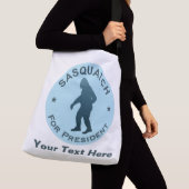 Sasquatch voor President Crossbody Tas (Dichtbij)