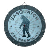 Sasquatch voor President Dartbord (Voorkant)