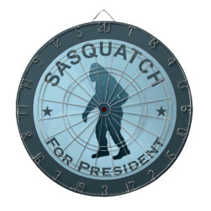Sasquatch voor President Dartbord