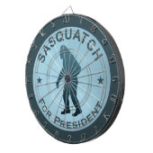 Sasquatch voor President Dartbord (Voorkant Rechts)