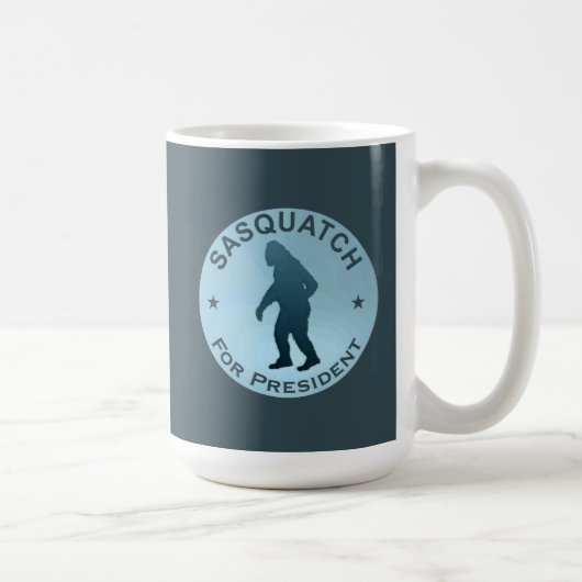 Sasquatch voor President Koffiemok (Rechts)
