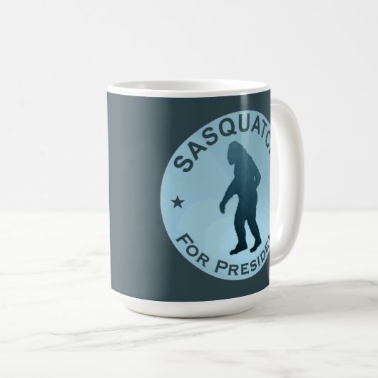 Sasquatch voor President Koffiemok (Voorkant rechts)