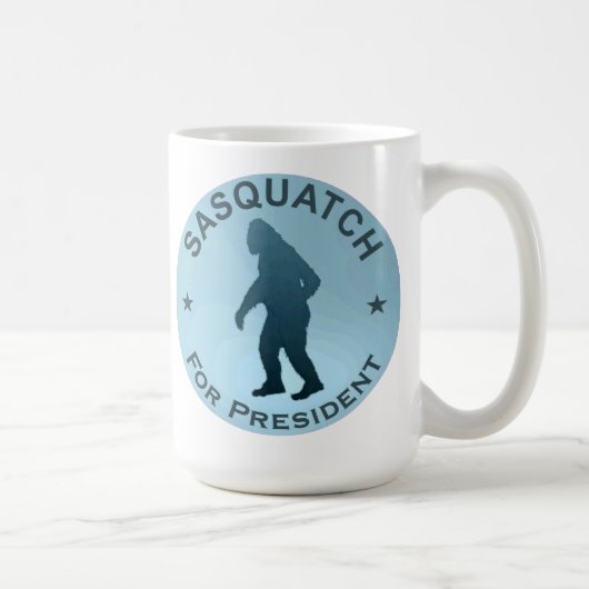 Sasquatch voor President Koffiemok (Rechts)