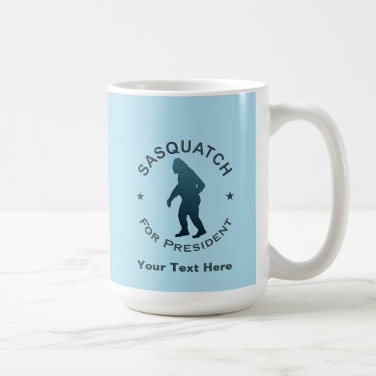 Sasquatch voor President Koffiemok (Rechts)