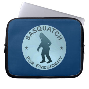 Sasquatch voor President Laptop Sleeve