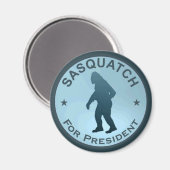 Sasquatch voor President Magneet (Voorkant / Achterkant)