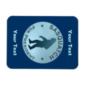 Sasquatch voor President Magneet (Horizontaal)
