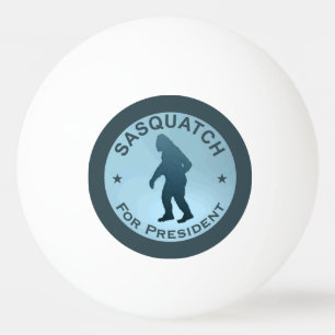 Sasquatch voor President Pingpongbal