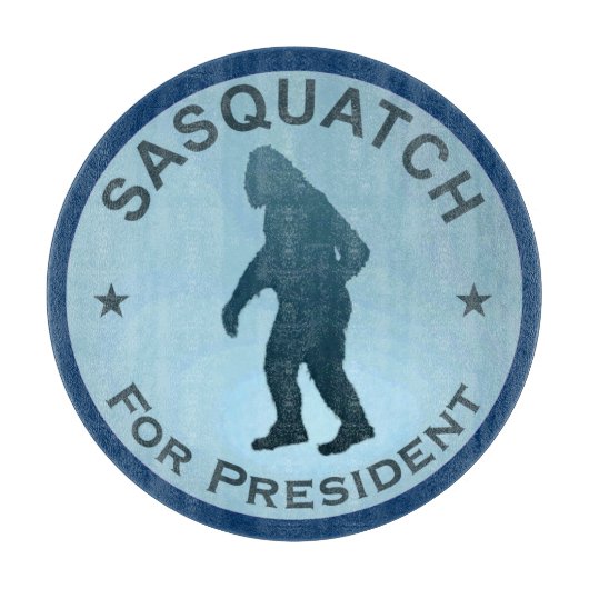 Sasquatch voor President Snijplank (Voorkant)